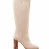 ATELIER CONTENT Bottes Selina Cuir Beige Clair -JEANNE VOULAND SHOP unnamed file 1075