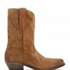 GOLDEN GOOSE Bottes Wish Star Cuir Suédé Camel -JEANNE VOULAND SHOP unnamed file 1082