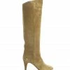 ISABEL MARANT Bottes Lispa Cuir De Veau Taupe -JEANNE VOULAND SHOP unnamed file 1094