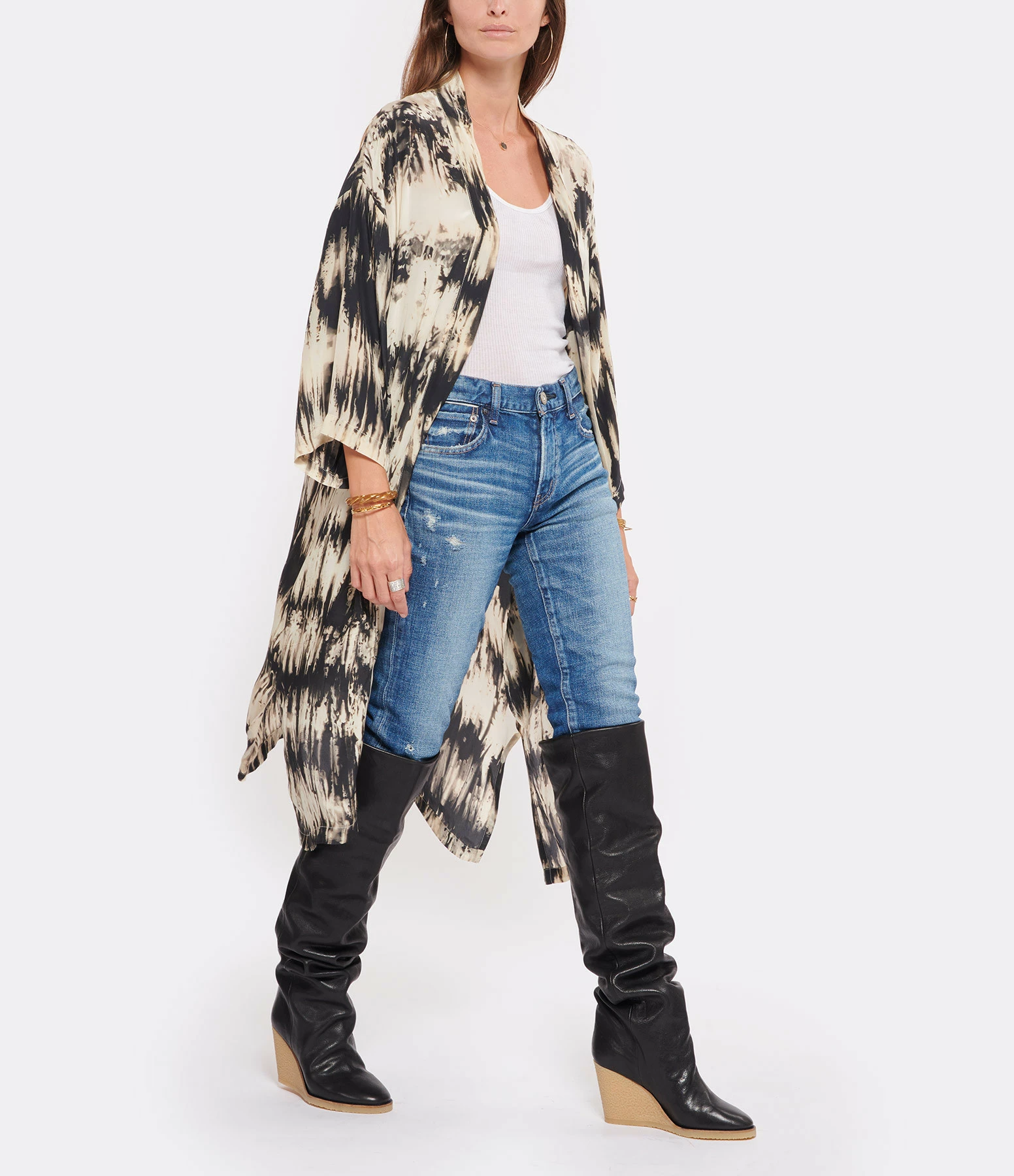 ISABEL MARANT Cuissardes Tilin Cuir De Veau Noir 10 ISABEL MARANT Cuissardes Tilin Cuir De Veau Noir - Image 8