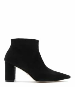 STUART WEITZMAN Bottines Stuart 75 Zip Cuir Suede