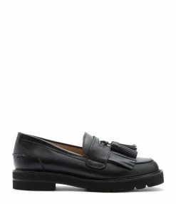 STUART WEITZMAN Mocassins Mila Cuir Noir