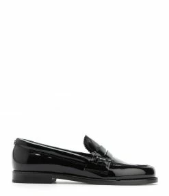 GOLDEN GOOSE Mocassins Jerry Cuir Noir