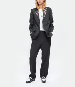 ROSEANNA Mocassins Moc Cuir Noir -JEANNE VOULAND SHOP unnamed file 1777