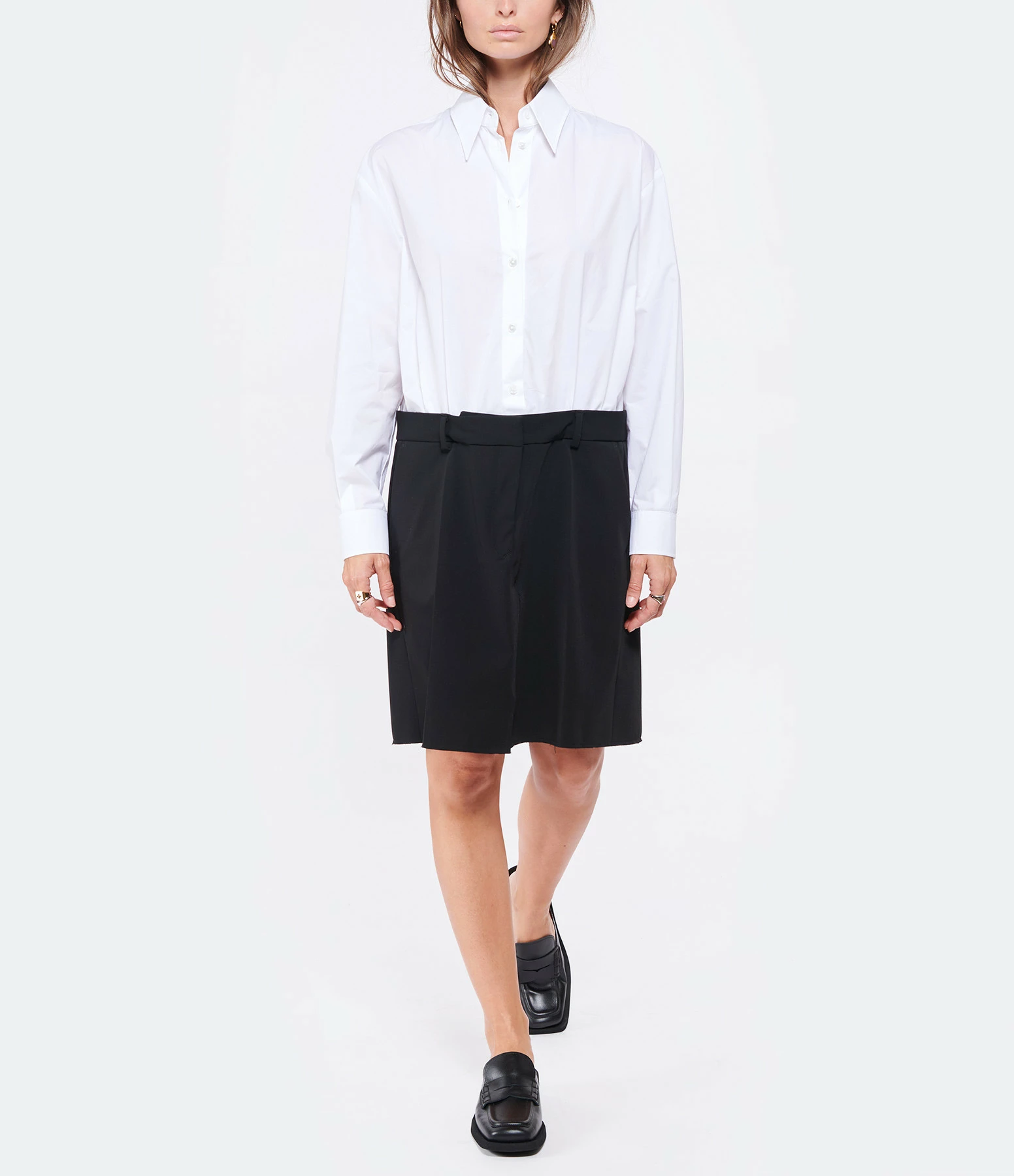 GANNI Mules Mocassins Cuir Noir 7 GANNI Mules Mocassins Cuir Noir - Image 5