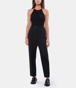 GANNI Mules Mocassins Cuir Noir 17 GANNI Mules Mocassins Cuir Noir -JEANNE VOULAND SHOP unnamed file 1785