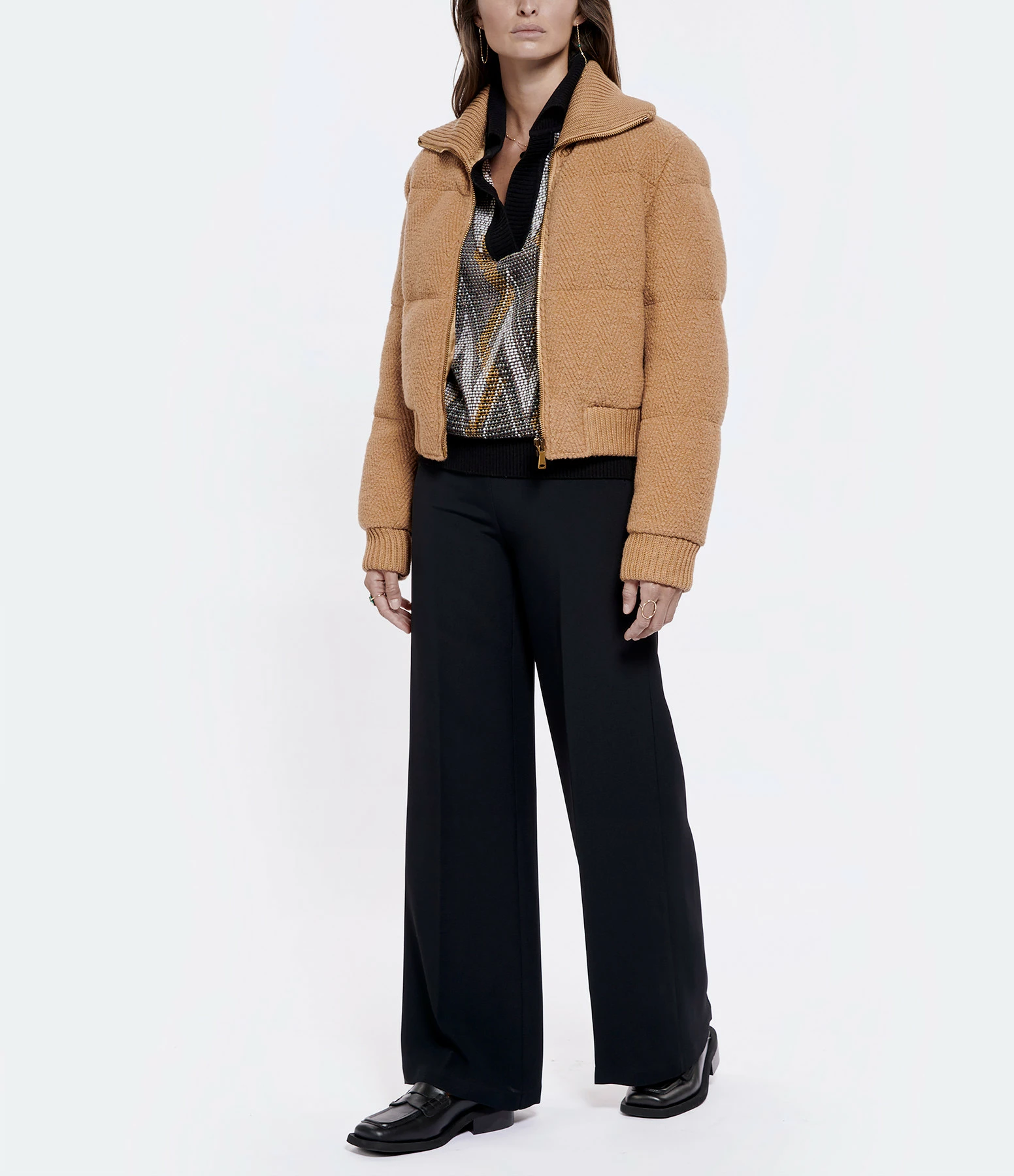 GANNI Mules Mocassins Cuir Noir 11 GANNI Mules Mocassins Cuir Noir - Image 9