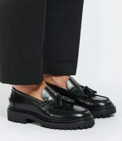 ISABEL MARANT Mocassins Frezza Cuir De Veau Noir -JEANNE VOULAND SHOP unnamed file 1794