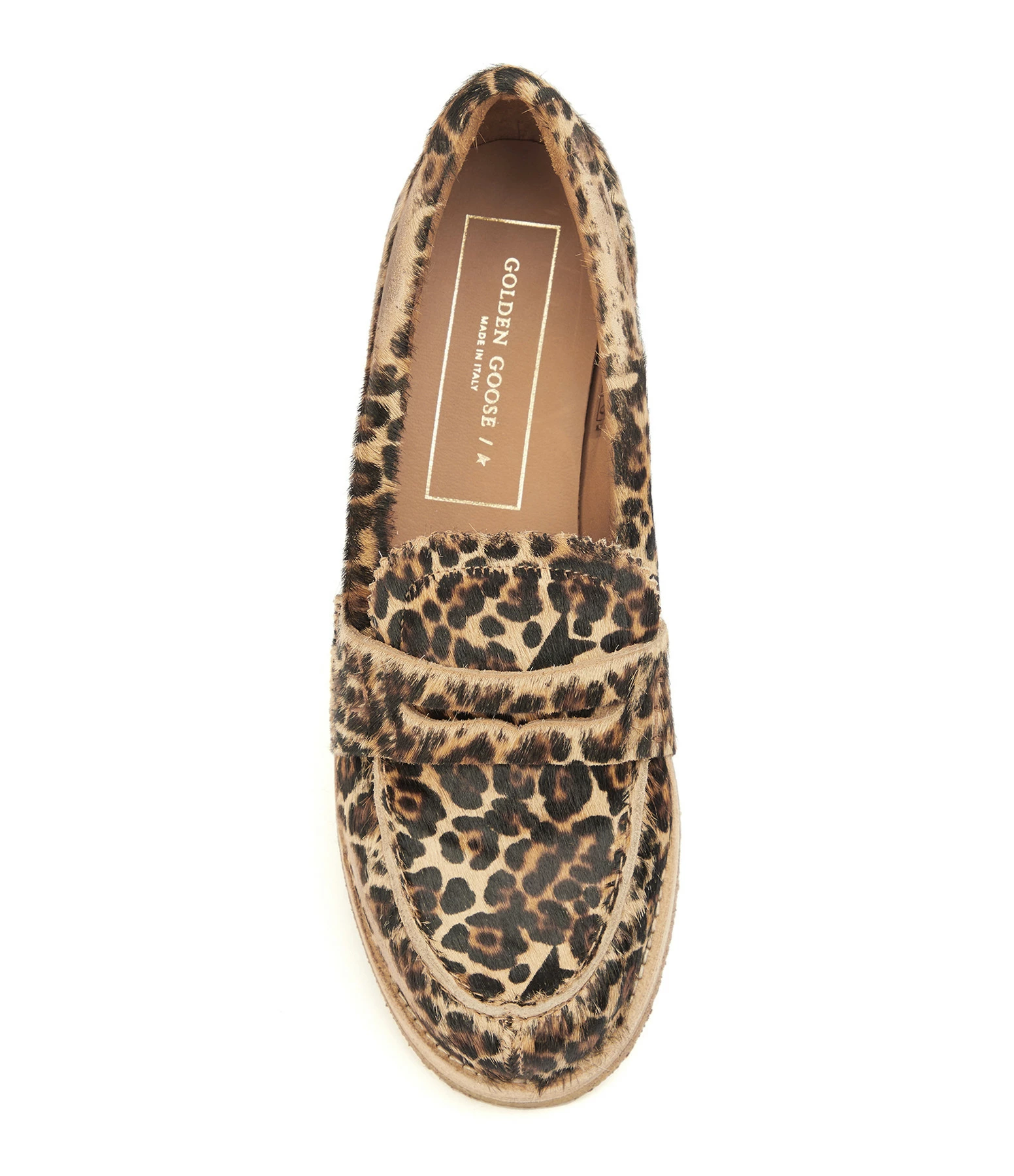 GOLDEN GOOSE Mocassins Jerry Cuir Léopard 4 GOLDEN GOOSE Mocassins Jerry Cuir Léopard - Image 2