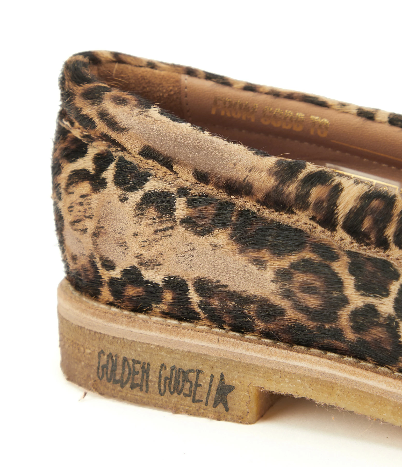 GOLDEN GOOSE Mocassins Jerry Cuir Léopard 6 GOLDEN GOOSE Mocassins Jerry Cuir Léopard - Image 4