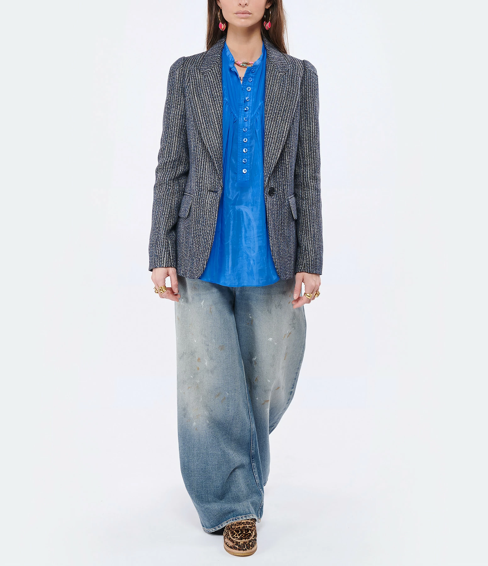 GOLDEN GOOSE Mocassins Jerry Cuir Léopard 9 GOLDEN GOOSE Mocassins Jerry Cuir Léopard - Image 7