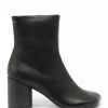 MM6 MAISON MARGIELA Bottines Cuir Noir, Collection Studio -JEANNE VOULAND SHOP unnamed file 198