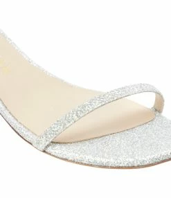 STUART WEITZMAN Sandales Nudistcurve 50 Cristal -JEANNE VOULAND SHOP unnamed file 2832