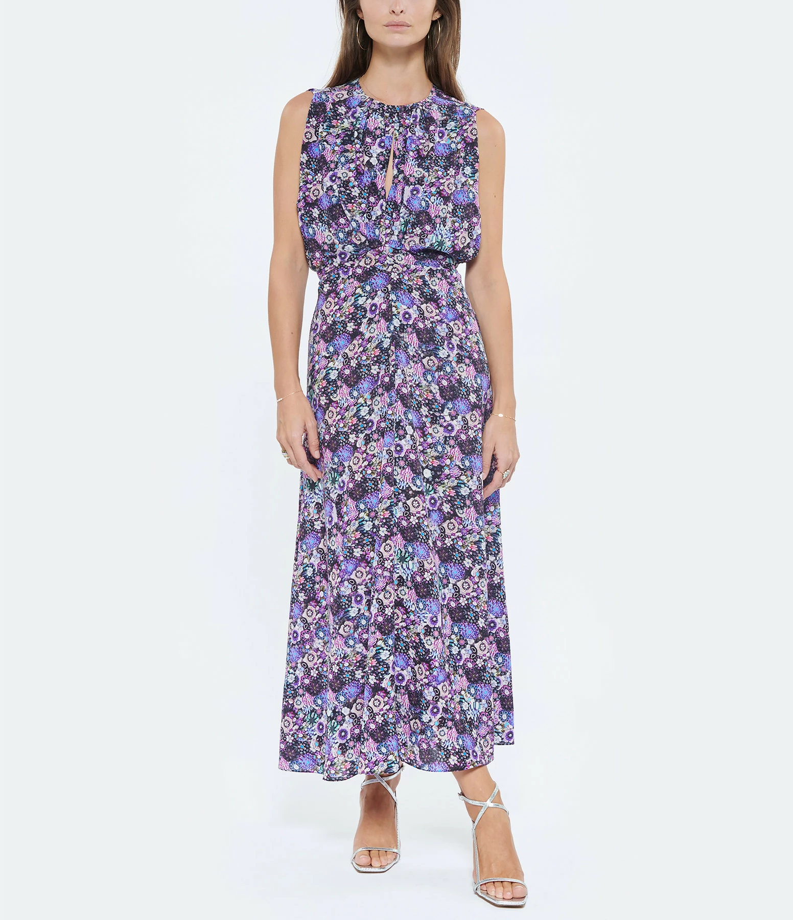 JEANNE VOULAND Sandales Sublim Double Cuir Texturé Argenté 12 JEANNE VOULAND Sandales Sublim Double Cuir Texturé Argenté - Image 10