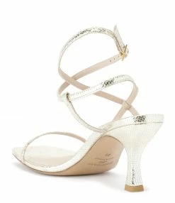 JEANNE VOULAND Sandales Sublim Double Cuir Texturé Doré -JEANNE VOULAND SHOP unnamed file 2902