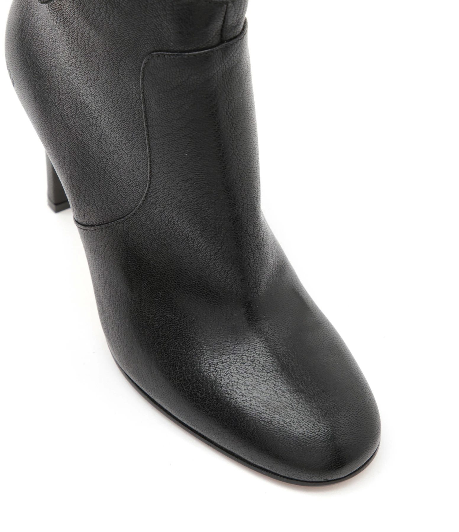 GOLDEN GOOSE Bottines à Talons Kelsey Cuir Noir 6 GOLDEN GOOSE Bottines à Talons Kelsey Cuir Noir - Image 4